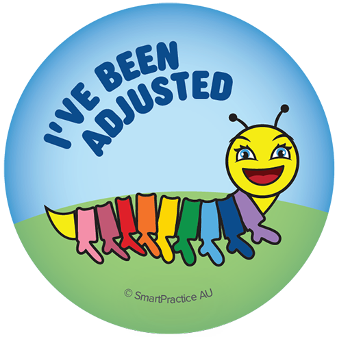 I've Been Adjusted Stickers (100pk)