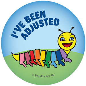 I've Been Adjusted Stickers (100pk)