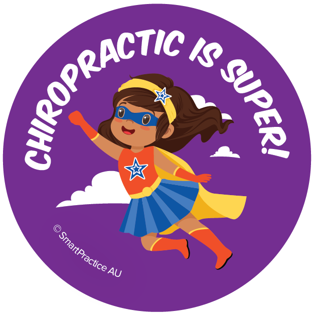 Chiropractic Superhero Sticker Assortment (100pk)