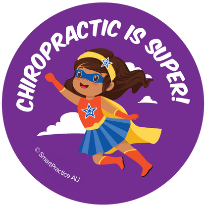 Chiropractic Superhero Sticker Assortment (100pk)