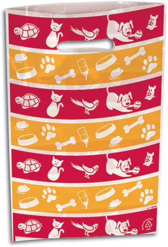 Animal Stripes Scatter Bag