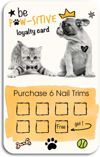 Pawsitive Loyalty Card
