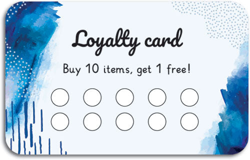 Modern Vibrance Loyalty Card