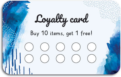 Modern Vibrance Loyalty Card