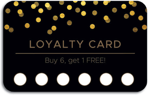 Modern Celebration Loyalty Card