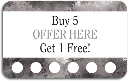 Modern Watercolor Loyalty Card