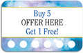 Modern Watercolor Loyalty Card