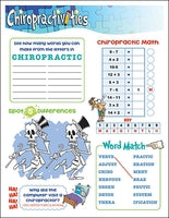 Chiropractivities Puzzle Activity Sheets (Set of 4)