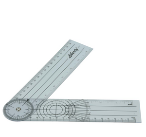 Liberty Plastic Goniometer 180DEG 7.5” 19CM