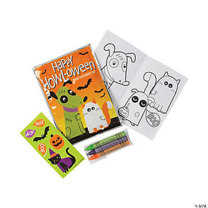 Mini Halloween Animal Stationery Sets (12pk)