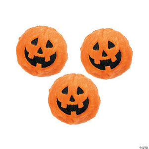 Plush Jack-O’-Lantern Bouncy Balls (12pk)