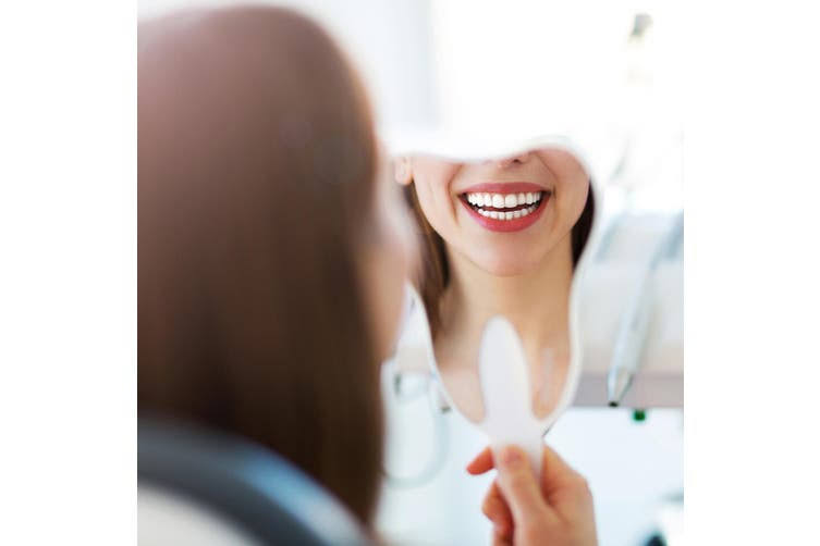 Tooth Shape Dental Hand Mirrors