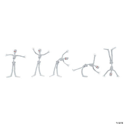Skeleton Bendables (12pk)